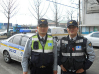 하남서 하남파출소 직원들 정신지체 청소년 찾아 가족에게 인계