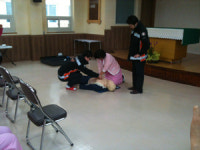 강화소방서  응급처치교육 및 심폐소생술 교육 실시