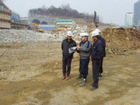 안전보건공단 경기남부지도원 광교신도시 내 건설현장 특별점검