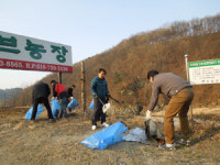 양평 서종면 봄 손님맞이 분주