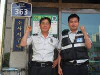 부천소사서 경찰과 어머니폴리스 대원 주민 구해 화제
