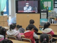 군포경찰서 군포초교서 교통안전 교육·캠페인
