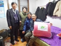 광명시 광명2동 주민센터,난방취약계층에 이불전달