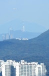 송도에서 남산을 보다
