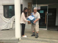 연천군 일주종합건설, 경로당에 생닭 100마리 전달