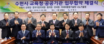 수원시·7개 기관, 자유학기제 직업체험 손잡다