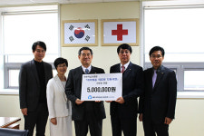 새마을금고중앙회 인천지역본부, 인천적십자병원에 기부금 500만 원 전달