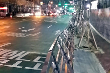 고양 백석동 요진와이시티 앞 도로 또 땅꺼짐 발생