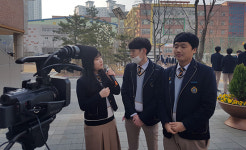 인천해원고, 테마가 있는 등굣길 화제