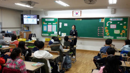 인천연수경찰서, 송명초 방문 학교폭력 예방교육 실시