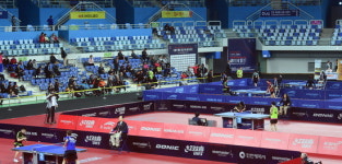 2017 ITTF 월드투어 코리아오픈국제탁구대회 열전이 시작됐다
