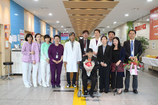 교통사고로 중상 입은 조선족 교포, 검단탑병원 무료 수술 받고 완치