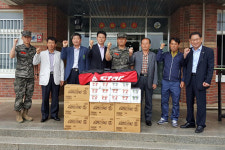 강화군 양도면, 해병대 2사단 53대대 장병 위문