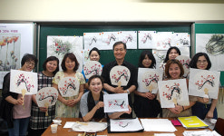 인천예일고, ‘사군자 부채 그리기와 쉽게 그리는 수채화반’ 운영