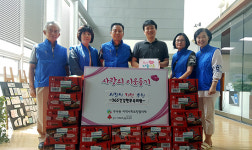 의왕시 365건강한부곡의원,  저소득층 지원 사랑의 라면 전달