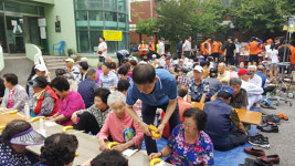 수원시시설관리공단 노동조합 봉사단, 사랑의 자장면 무료 급식 봉사