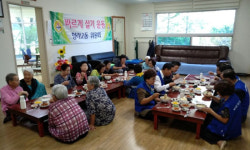 인천시 서구 청라2동 바르게살기위원회 국수 나눔 봉사 활동