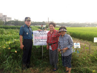 부천오정경찰서, ‘삼삼오오 도보순찰’ 농산물 절도예방 효과 톡톡
