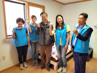 용인시 동백동, 찜질방 전전하던 수급자에 보금자리 주선 훈훈