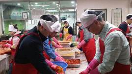 삼성물산 평택 P-PJT현장, 김장 나눔 봉사활동 실시