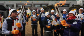 평창의 불꽃 경기도 달린다