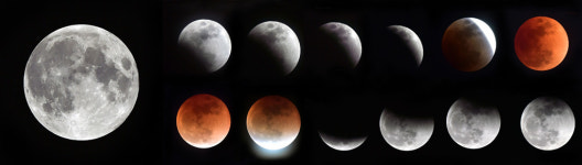 35년만의 개기월식 슈퍼문 블루문 레드문