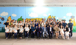 부천소사경찰서, ‘옥길 터널’ 내 벽화 완성