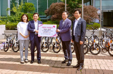 세방(주) 수도권본부 경인지사, 저소득층 청소년 위한 자전거 전달