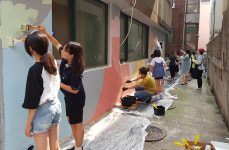 성남중원서, 학교 주변  비행 다발구역서 ‘새활용’ 활동