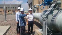 가스안전공사 인천본부, 청라 정압기지 시설 점검