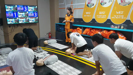 의왕지역 고교생, 소방서 안전체험관서 직업체험 특강