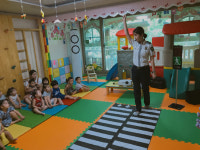 인천 서부경찰서 어린이 대상 맞춤형 교통안전교육 진행