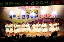 라인댄스~체조 활기 넘치는 노년