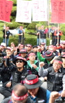 의왕서 화물자동차 공영차고지 조성 촉구 집회