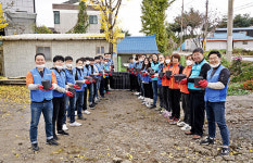 삼성전자·평택시청 봉사팀, 희망배달 활동
