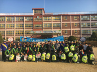의정부경찰서, 13일 녹양초교 통학로서  ‘스쿨존 안전 캠페인’  실시