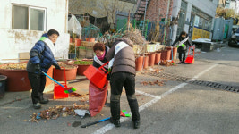 인천 미추홀구 주안8동, 동절기 마을 대청소 행사 실시