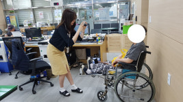 의정부 가능동주민센터, ‘주민등록 사진 무료 촬영’ 서비스