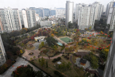 망포1동 주민센터 땅이 없네