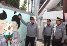 이상로 인천경찰청장, 현장소통 나서 셉테드 적용된 용현3동 등 찾아 점검