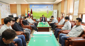 평택시의회, 평택항운노조와 간담회 개최