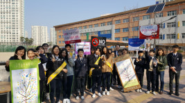 하남 위례중, 금연서약 등 오는 19일까지 흡연 예방 캠페인