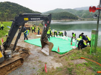 농어촌공 여주·이천지사, 원부저수지서  농업용수 공급 훈련