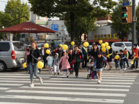 인천중부서, 신광초교 앞에서 교통사고 예방 캠페인