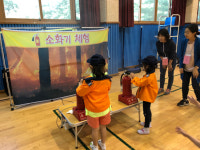 수원 황곡초교 병설유치원 ‘유치원 안전체험의날’ 운영