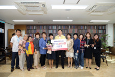 연천군-경기북부 공동모금회, 백학면부녀회 나눔리더스클럽 가입식 …인증패 전달