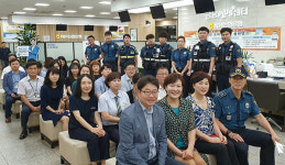 안양동안서 범계지구대, 보이스피싱 예방 홍보 릴레이 캠페인