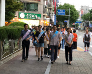 오산경찰서-‘외국인 치안봉사단’,  밀집지역 범죄예방 합동 순찰