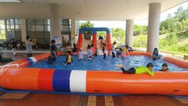 강화공설운동장에 유아·어린이 전용 물놀이장 27일 개장