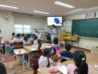 하남 창우초교, 여름방학 영어캠프 진행